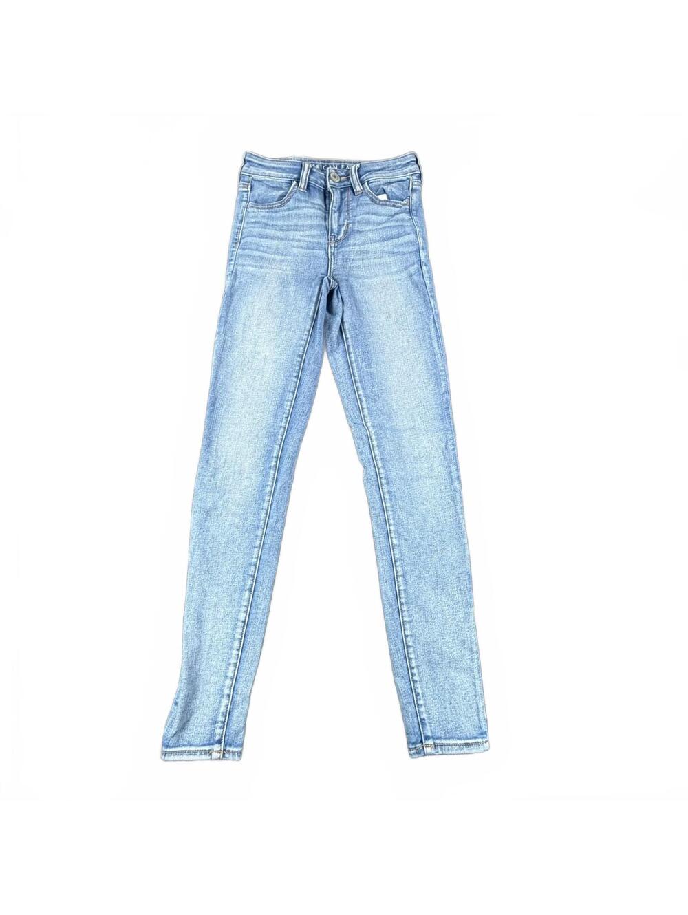 Women's American Eagle Hi-Rise Jegging Next Level Stretch Size 2 Regular